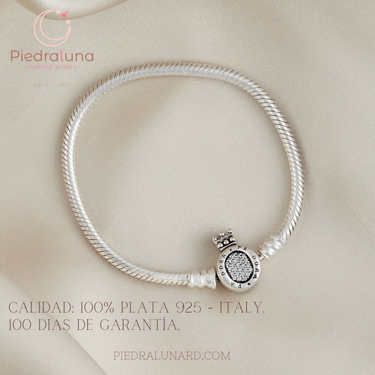 Pulsera Corona con circonitas - Piñita PP05