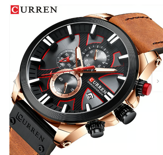 Reloj Curren 8346 Miel Caballero