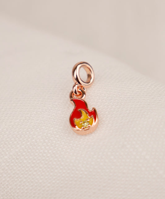 Mini Charm Llama ardiente gold rose MC01