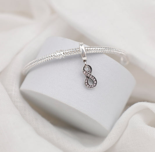 Charm Colgante Infinito Brillante CH134