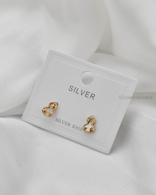 Aretes estrellas y circonita A02